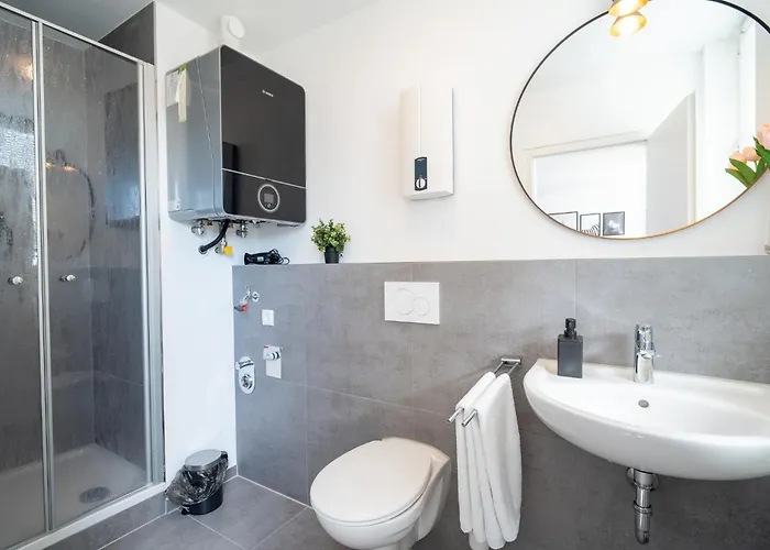 Penthouse Panoramablick Whirlpool Parken