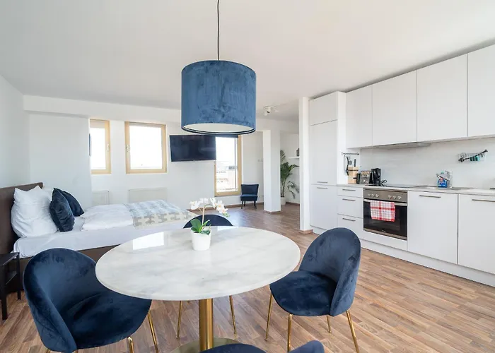 Lägenhet Penthouse Panoramablick Whirlpool Parken