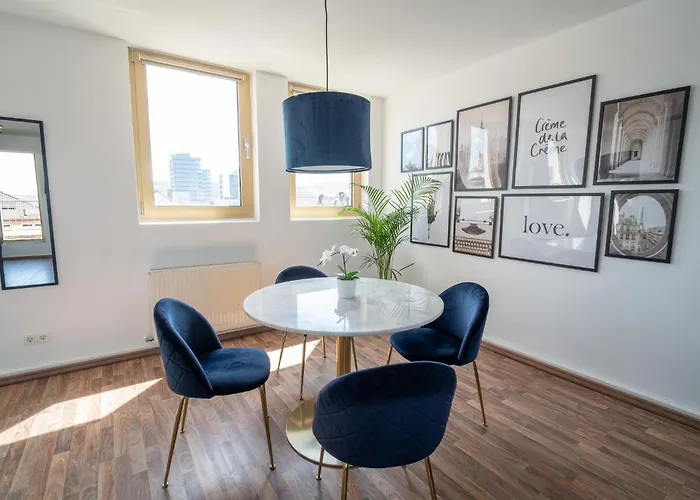 Apartment Penthouse Panoramablick Whirlpool Parken *