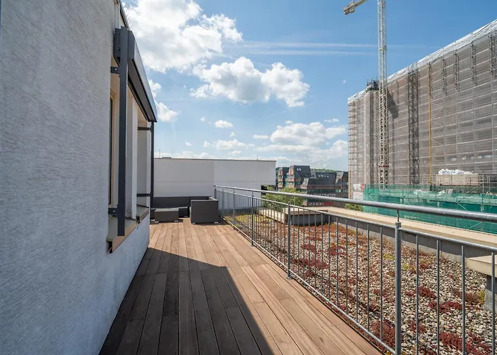 Penthouse Panoramablick Whirlpool Parken Apartment