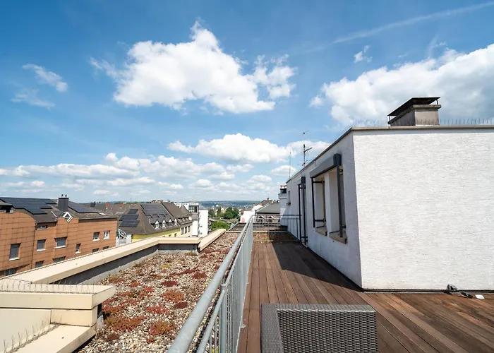 Apartment Penthouse Panoramablick Whirlpool Parken *